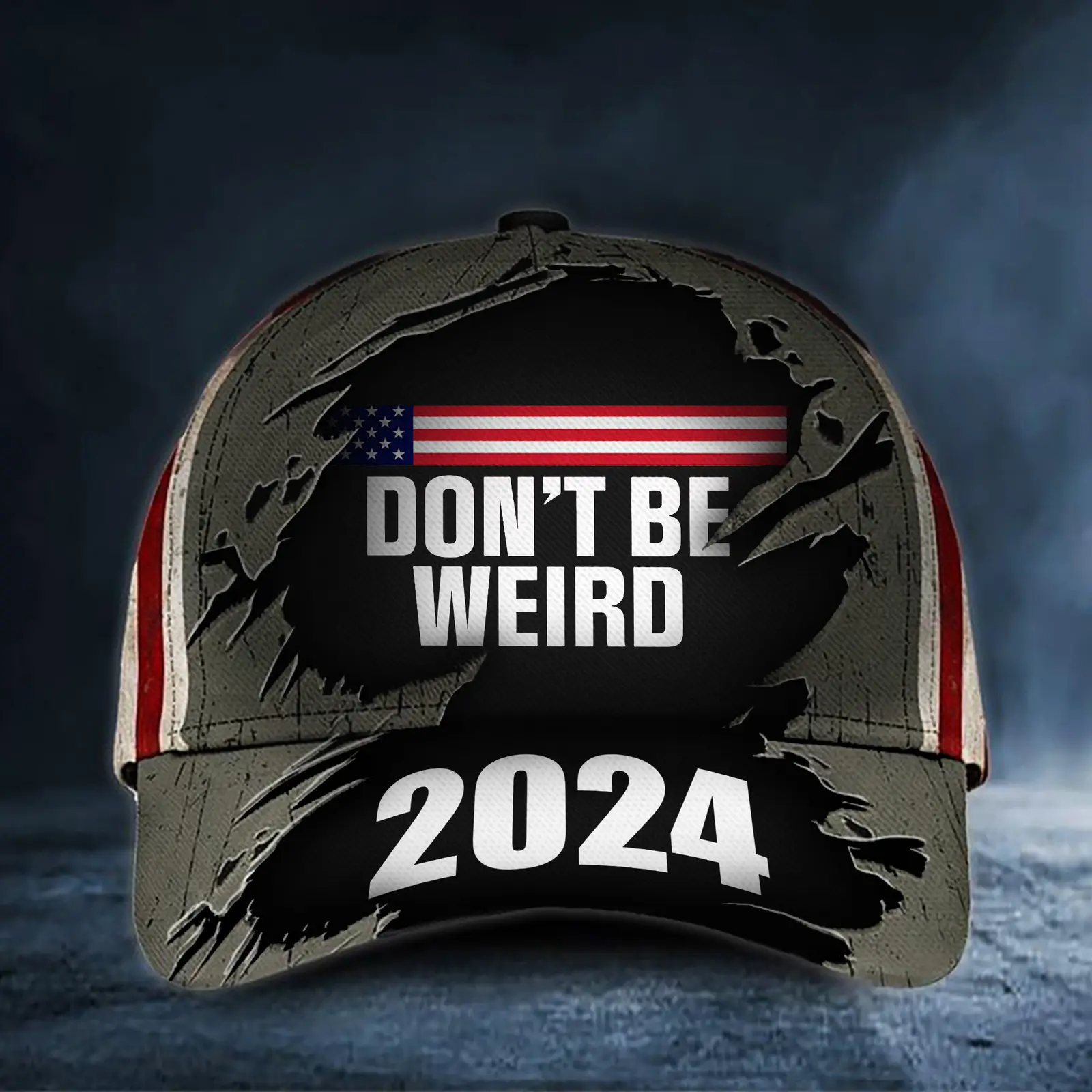 Don't Be Weird 2024 Hat Vote Harris Walz For President VP Supporter Hat Gifts For Him