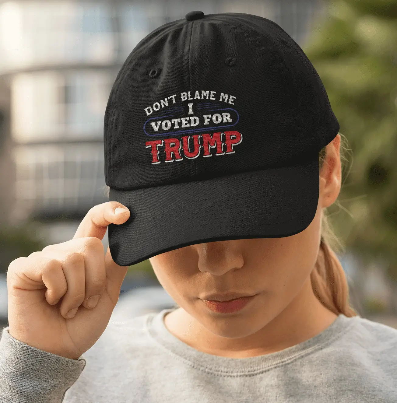 Don't Blame Me I Voted for Trump Hat Support Donald Trump 2024 President Election Merch