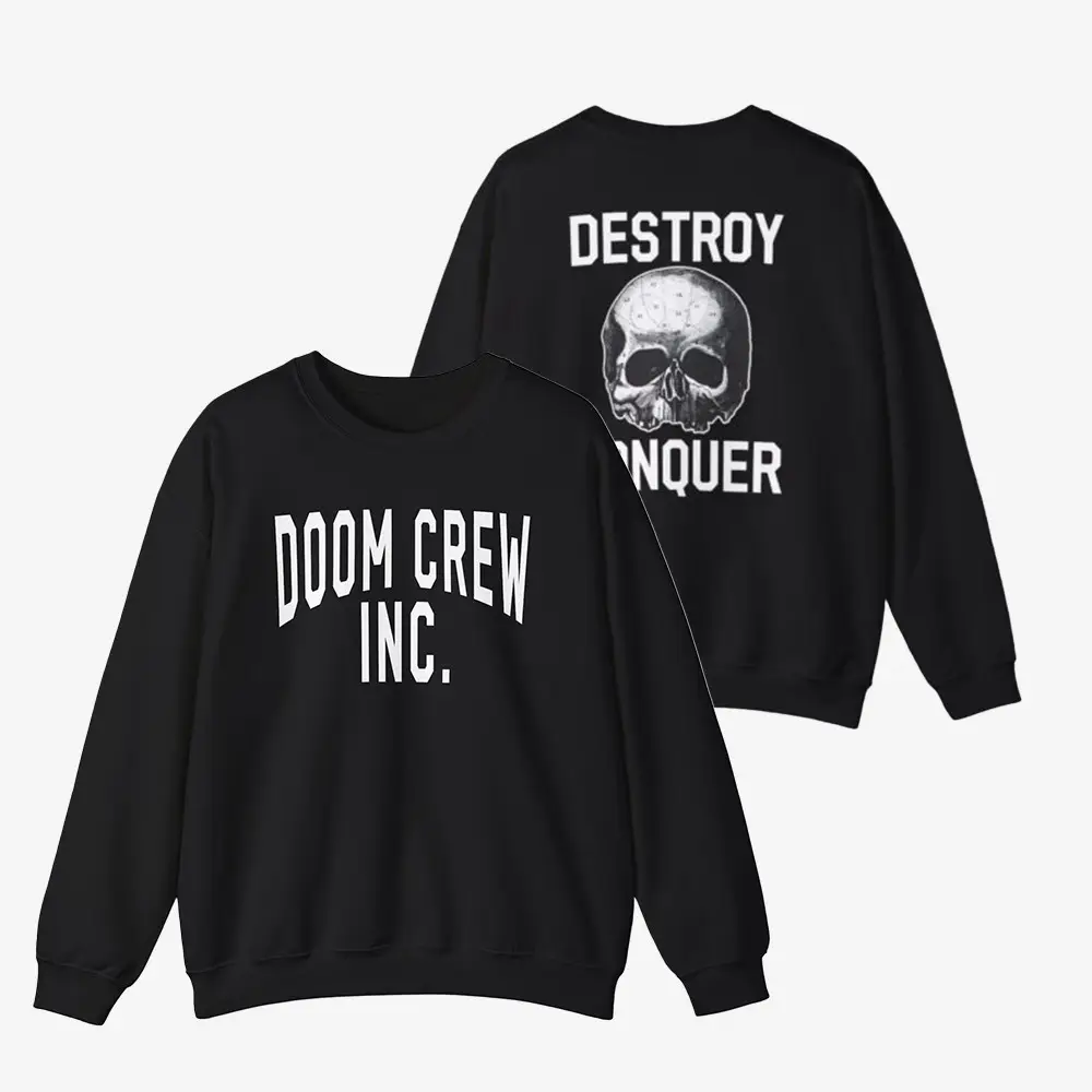 Doom Crew Inc. Black Label Society Sweatshirt Zakk Wylde Merch Music Lover Presents