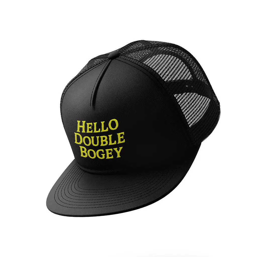 Double Bogey Hat Double Bogey Black Trucker Hat Best Gifts For Dad -WearandDecor