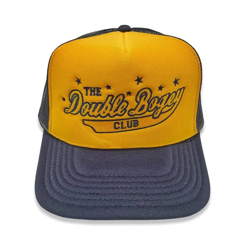 Double Bogey Hat Double Bogey Club Embroidered Trucker Hat Best Gifts For Husband -WearandDecor