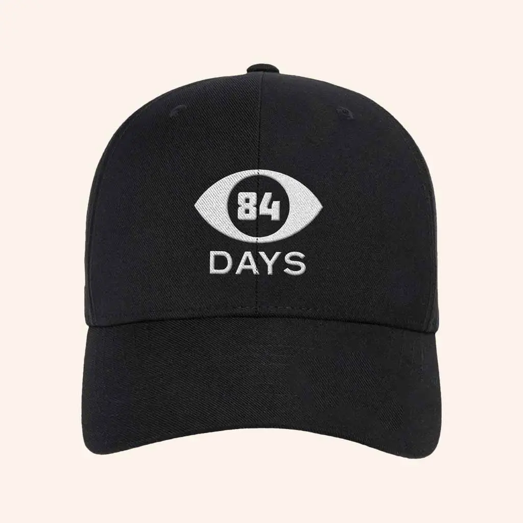 Double Helix Records Merch 84 Days Eyeball Logo Embroidered Hat Christmas Gift For Dad -WearandDecor