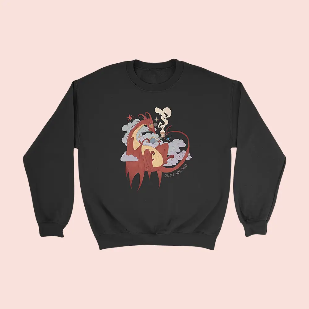 Dragon Drawfee Merch Christy Anne Jones Sweatshirt Clothes Gifts For Friends