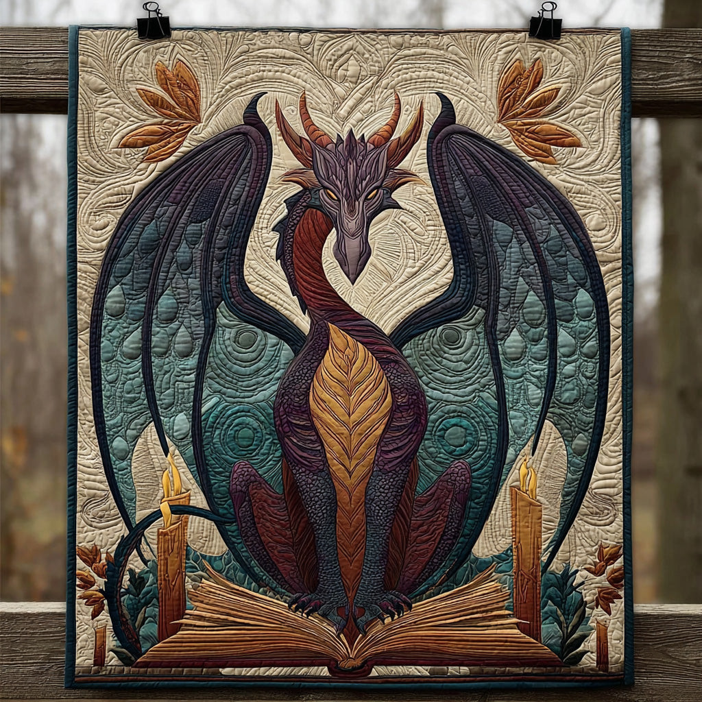 Dragon Guard Quilted Blanket Christmas Room Decor Presents For Dragon Lovers Dragon Guard Quilted Blanket Christmas Room Decor Presents For Dragon Lovers - Image 1