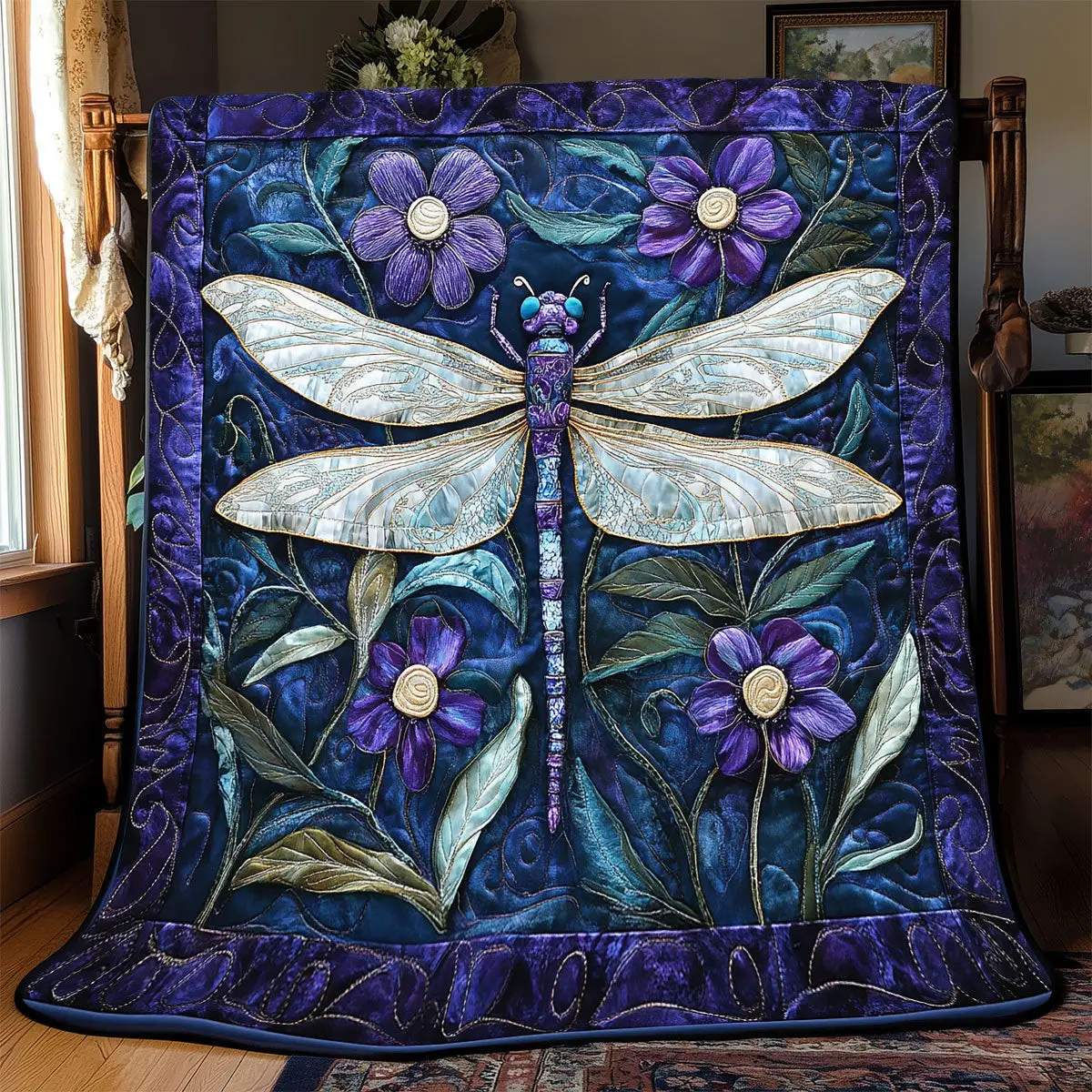 Dragoy Quilt Luxury Throw Blankets Perfect Father's Day Gifts Dragoy Quilt Luxury Throw Blankets Perfect Father's Day Gifts - Image 1