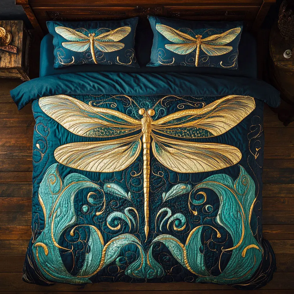 Dragoy Quilted Bedding Set Duvet Cover Bedspread Best Gifts For Women
