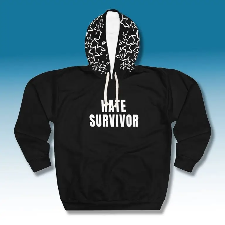 Drake Inspired Hate Survivor Hoodie Trendy Hate Survivor Hoodie Sweatshirt Gifts