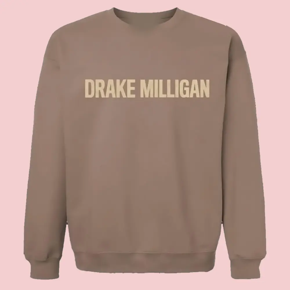 Drake Milligan Merch Drake Milligan Minimalist Sweatshirt Best Gift For Streatwear Lover Drake Milligan Merch Drake Milligan Minimalist Sweatshirt Best Gift For Streatwear Lover - Image 1