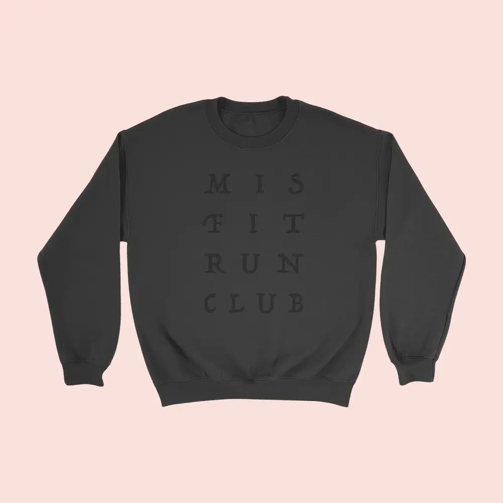 Drawfee Merch Misfit Run Club Sweatshirt Clothes Unique Gifts For Fans