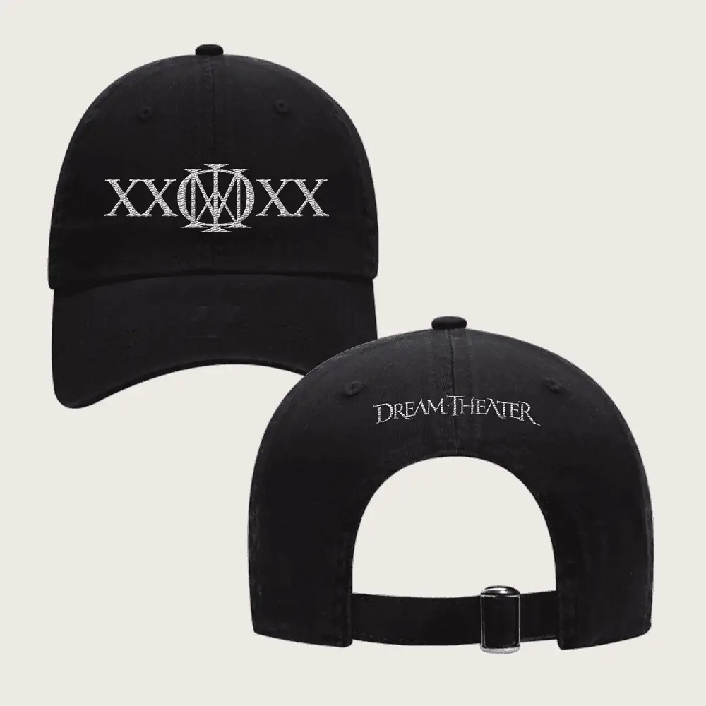 Dream Theater Merch 40th Anniversary Tour Embroidered Hat Music Related Gifts For Guys -WearandDecor