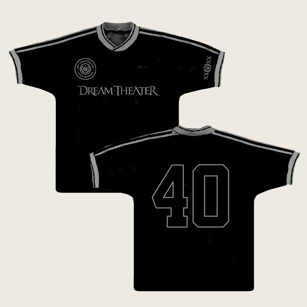 Dream Theater Merch 40th Anniversary Tour Jersey Cool Gifts For Music Lovers -WearandDecor