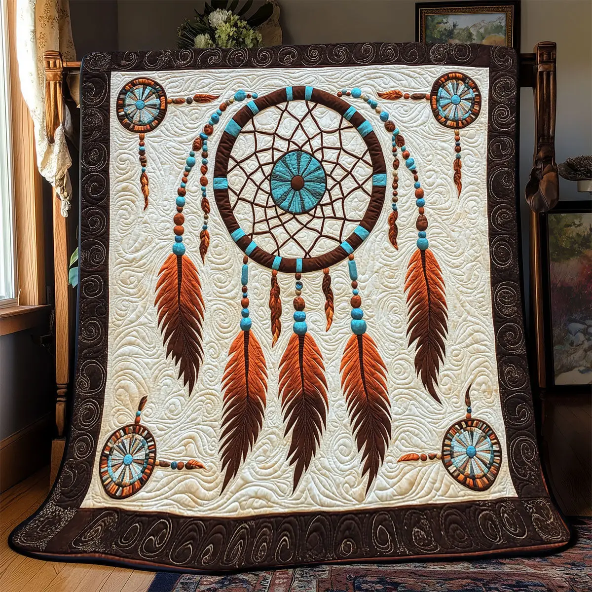 Dreamcatcher Quilt Luxury Throw Blankets Mother's Day Gifts For Daughter