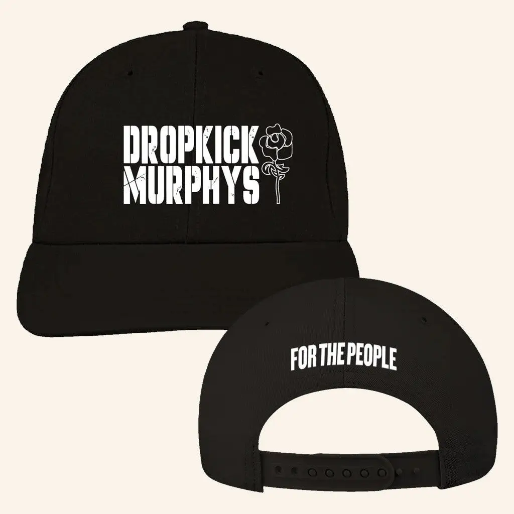 Dropkick Murphys Merch For The People Logo Snapback Hat Good Gifts For Boyfriend -WearandDecor