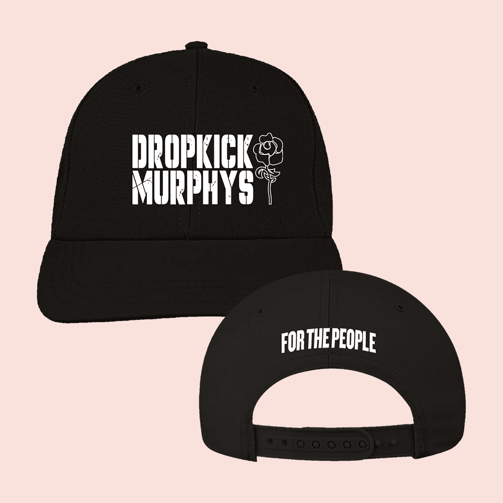 Dropkick Murphys Merch For The People Logo Snapback Hat Punk Band Fan Gifts