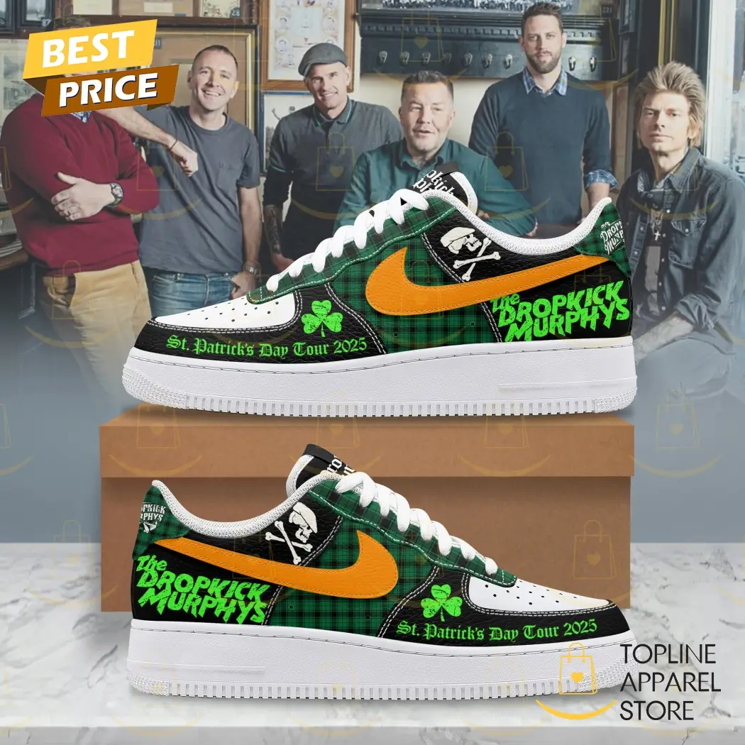 Dropkick Murphys St Patricks Day Tour 2025 Air Force 1