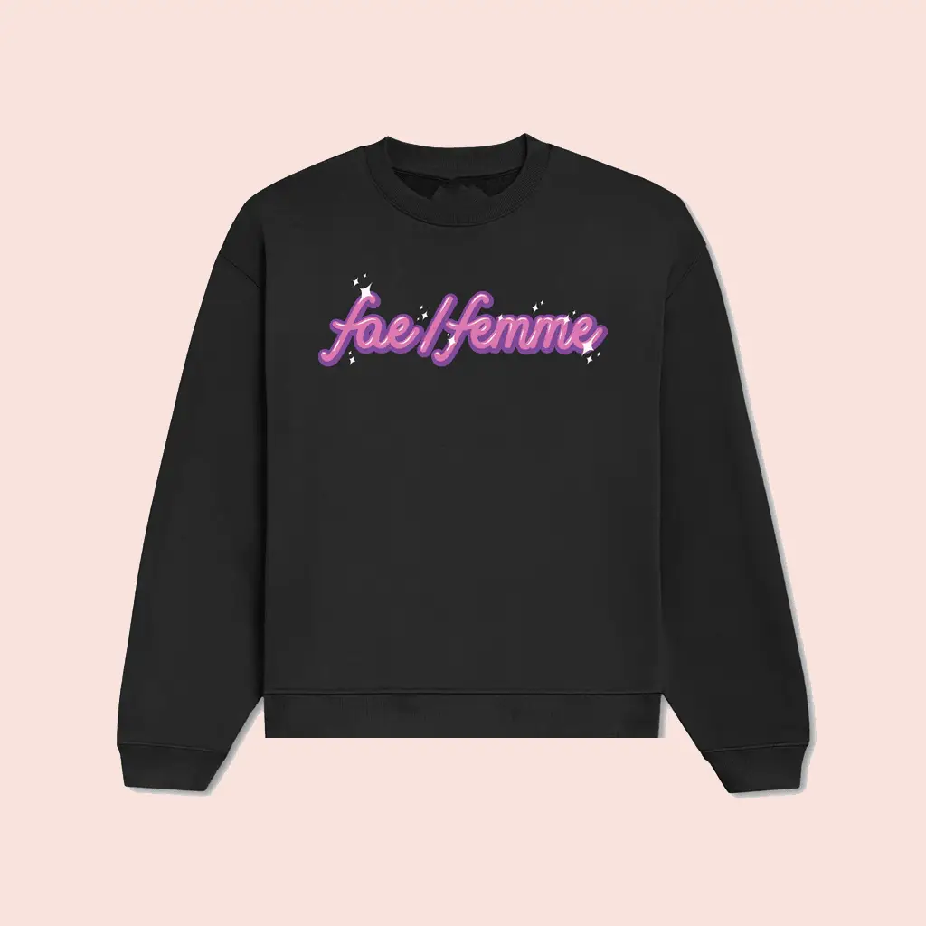 Dropout Merch Fae Femme Crewneck Clothes Unique Gifts For Sisters