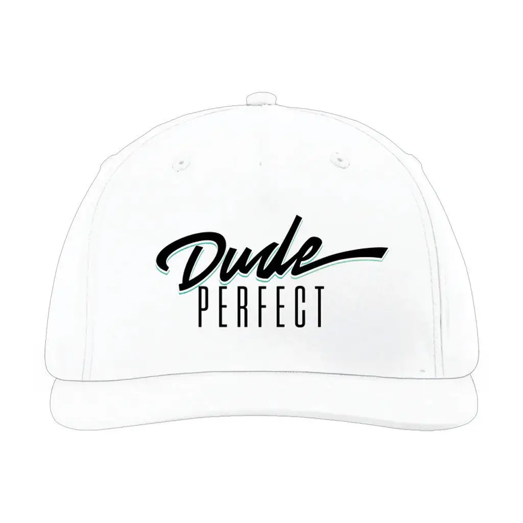 Dude Perfect Merch White Baseball Hat Gift Ideas For Him -WearandDecor