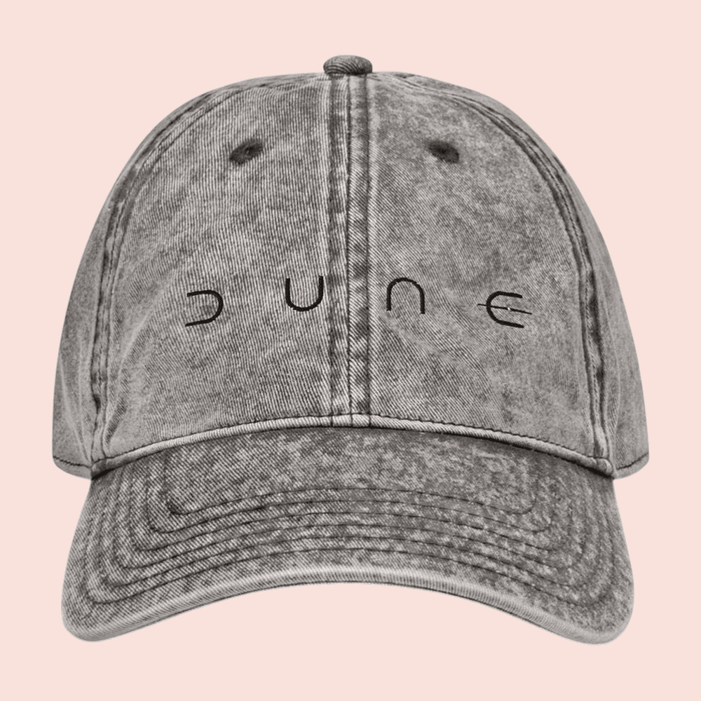 Dune Merch Dune Logo Vintage Hat Dune Movie Baseball Cap Fan Merchandise For Sale