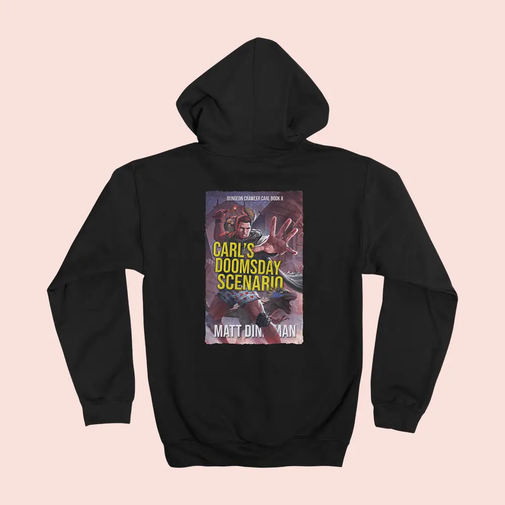 Dungeon Crawler Carl Merch Book 2 Carl's Doomsday Scenario Hoodie Gift For Fantasy Lovers