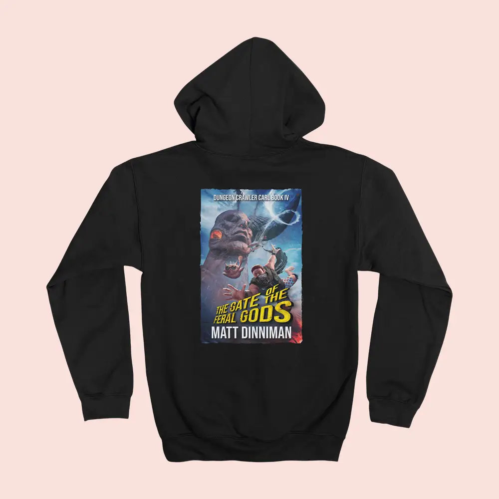 Dungeon Crawler Carl Merch Book 4 The Gate Of The Feral Gods Hoodie Gift For Fantasy Lover