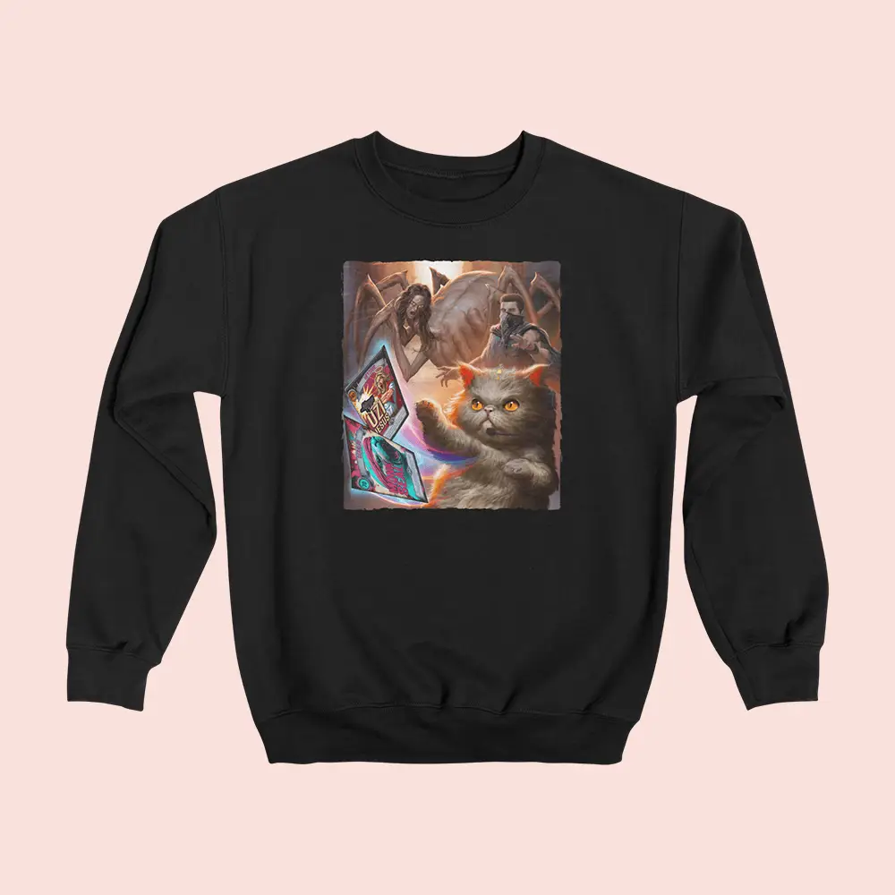 Dungeon Crawler Carl Merch Book 6 The Eye Of The Bedlam Bride No Title Sweatshirt Gift For Fans