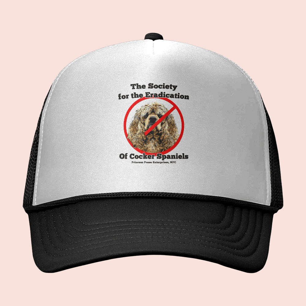 Dungeon Crawler Carl Merch Cocker Spaniel Trucker Hat DCC Merchandise Gift For Book Lover