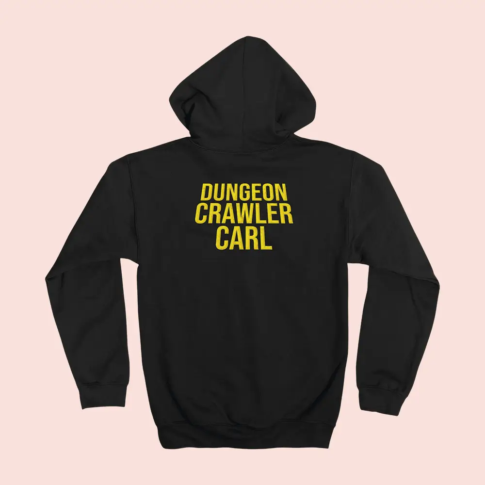 Dungeon Crawler Carl Merch Dungeon Crawler Carl Logo Hoodie Best Book Related Gifts
