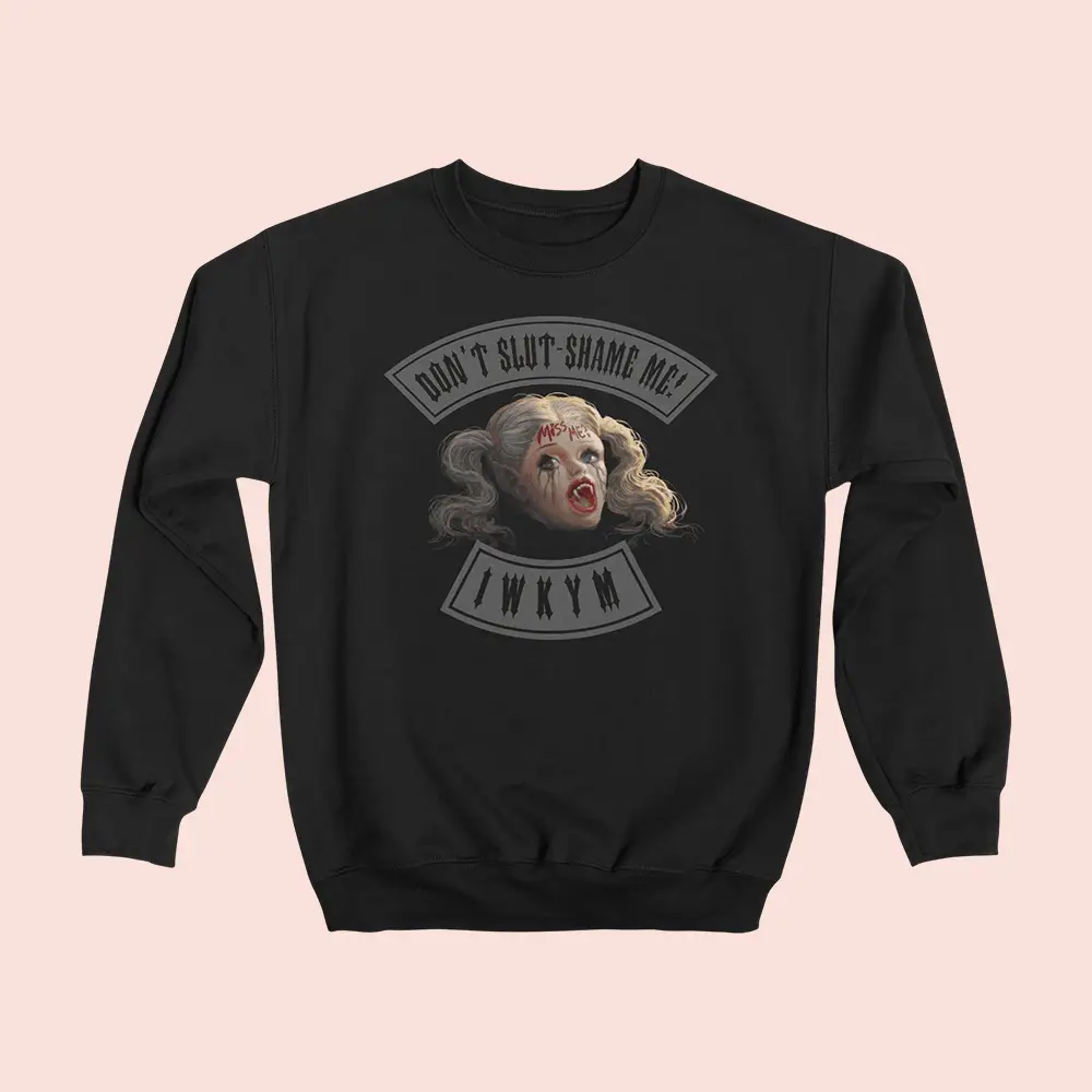 Dungeon Crawler Carl Merch Samantha Sweatshirt Don't Slut Shame Me DCC Bookish Clothing