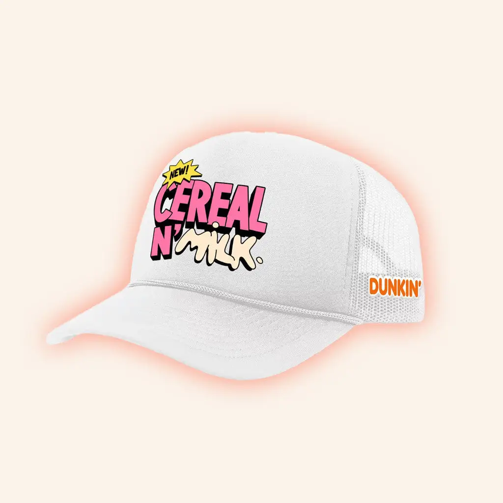 Dunkin Gear Merch Cereal N Milk Hat Birthday Ideas For Girlfriend -WearandDecor