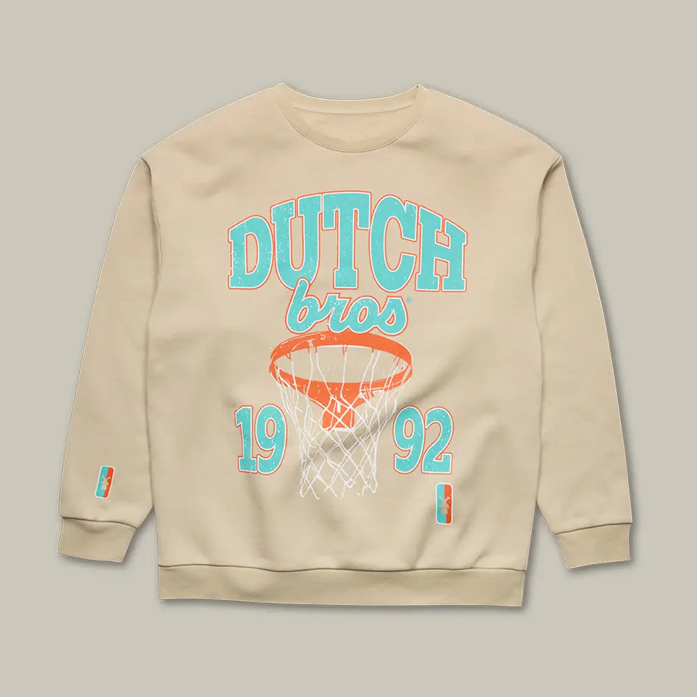Dutch Bros Basketball Est 1992 Sweatshirt Dutch Bros Apparel Present For Father's Day Dutch Bros Basketball Est 1992 Sweatshirt Dutch Bros Apparel Present For Father's Day - Image 1