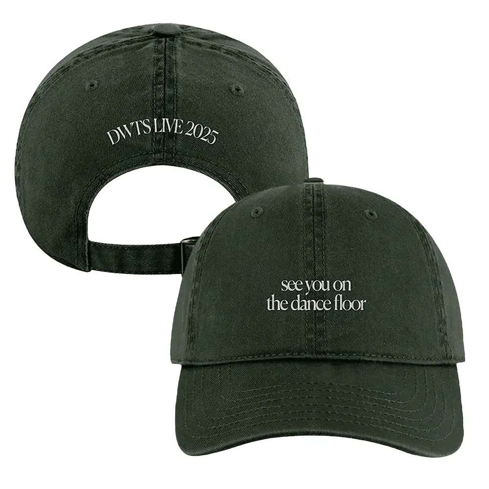 DWTS Tour Merch Hat See You On The Dance Floor Hat Dancing With The Stars Tour 2025 Merchandise -WearandDecor