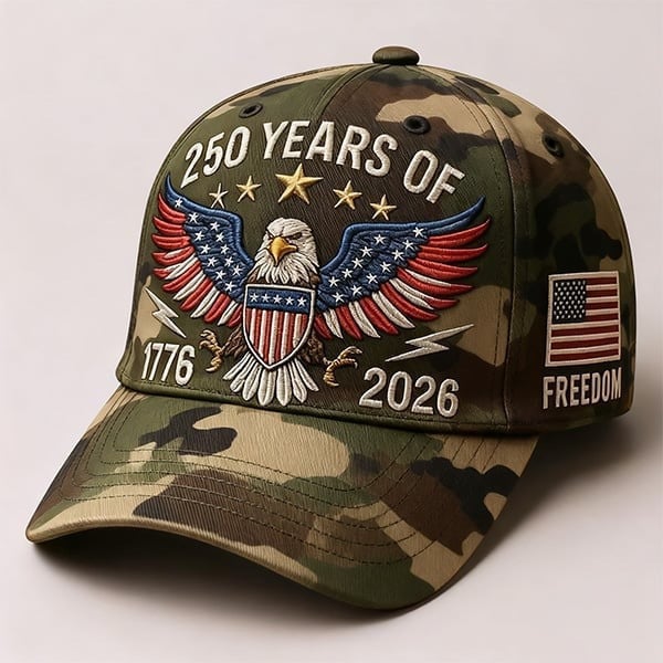 Eagle 250 Years Of Freedom Hat American Spirit Baseball Cap Merch Gifts For Patriotic