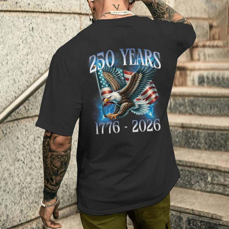 Eagle 250Th Anniversary Celebration T-Shirt America's 1776 2026 Semiquincentennial Gifts