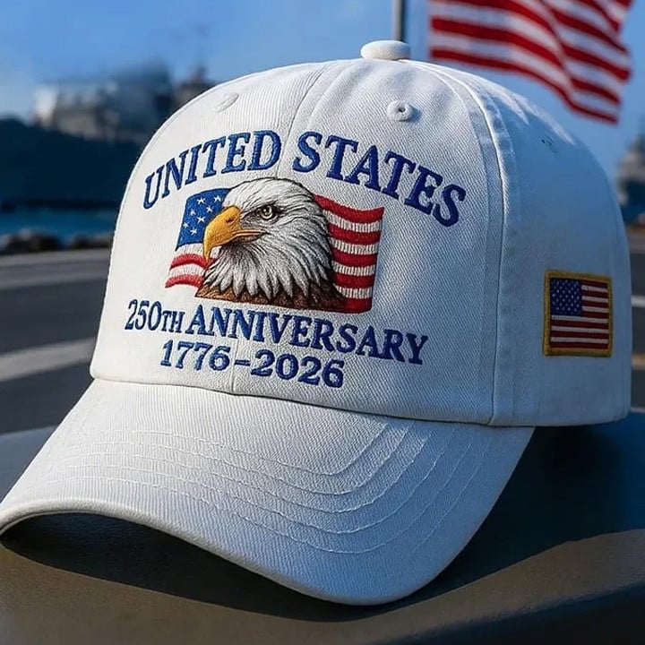 Eagle America 250th Anniversary 1776 2026 Hat Best 4Th Of July Merch Gift For Boyfriend Eagle America 250th Anniversary 1776 2026 Hat Best 4Th Of July Merch Gift For Boyfriend - Image 1