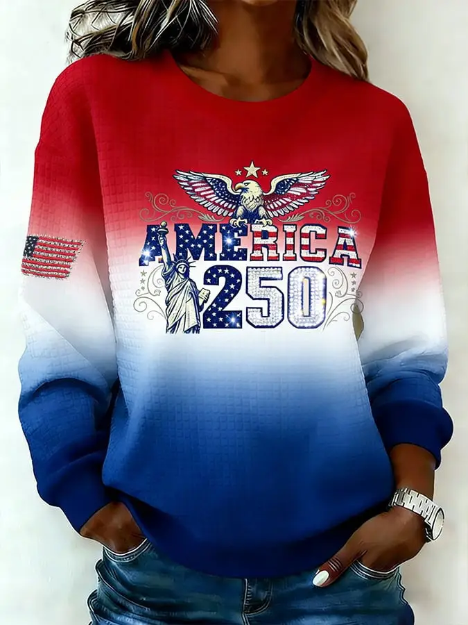 Eagle America 250th Anniversary Sweatshirt Liberty Of Statue Clothing Ideas For Her