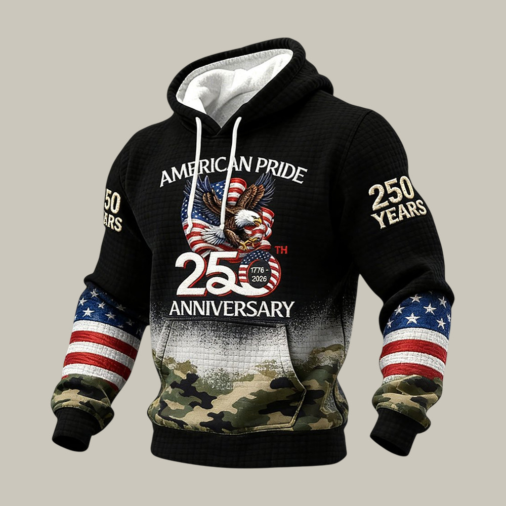 Eagle American Pride 250Th Anniversary Hoodie Independence Day 2026 Hooded Sweatshirt Eagle American Pride 250Th Anniversary Hoodie Independence Day 2026 Hooded Sweatshirt - Image 1