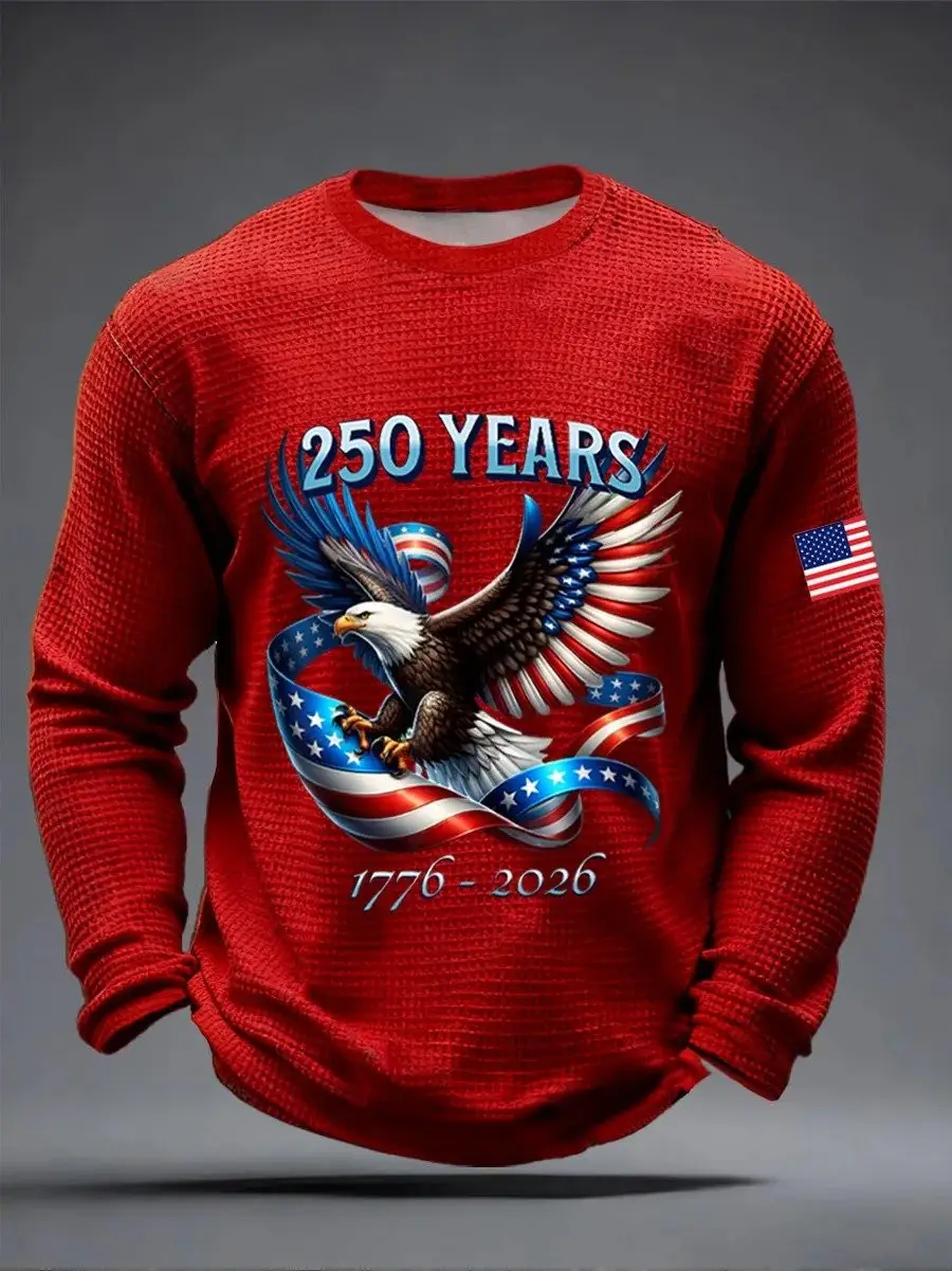 Eagle US 250 Years Of Freedom 1776 2026 Sweatshirt Independence Day 2026 Merch Patriotic Gifts
