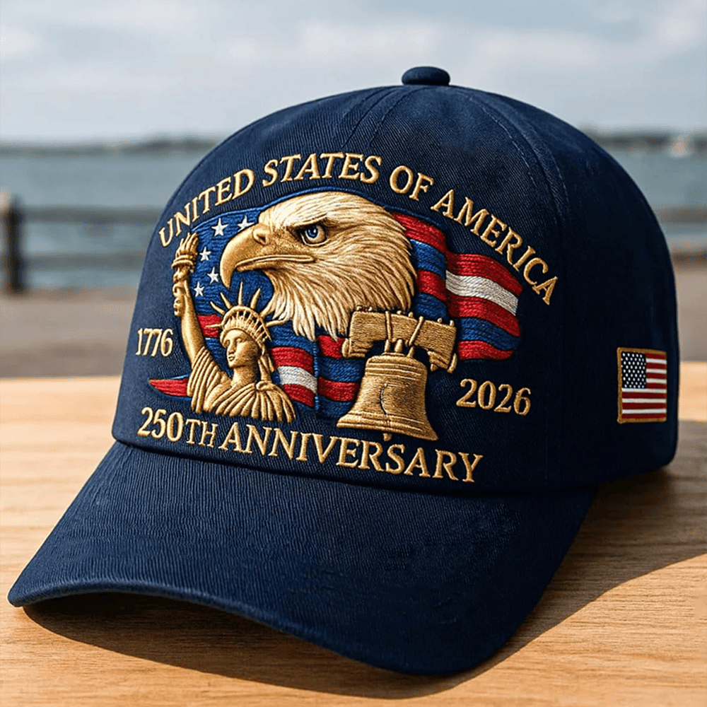 Eagle USA 250Th Anniversary 1776 2026 Hat Statue Of Liberty Merch Freedom Gift Ideas Eagle USA 250Th Anniversary 1776 2026 Hat Statue Of Liberty Merch Freedom Gift Ideas - Image 1