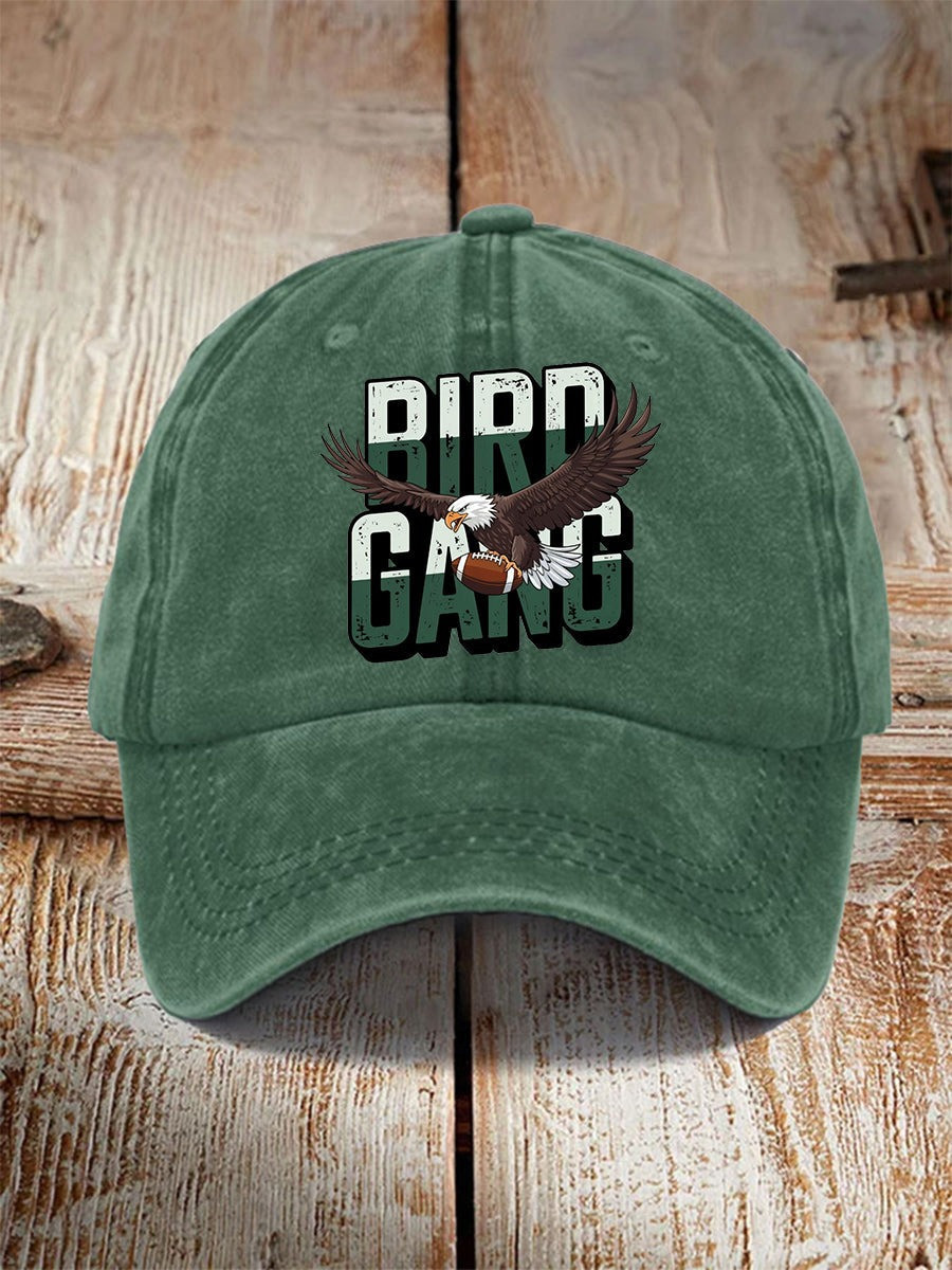 Eagles Bird Gang Football Hat Game Day Ball Cap Merchandise Eagles Fan Christmas Gifts