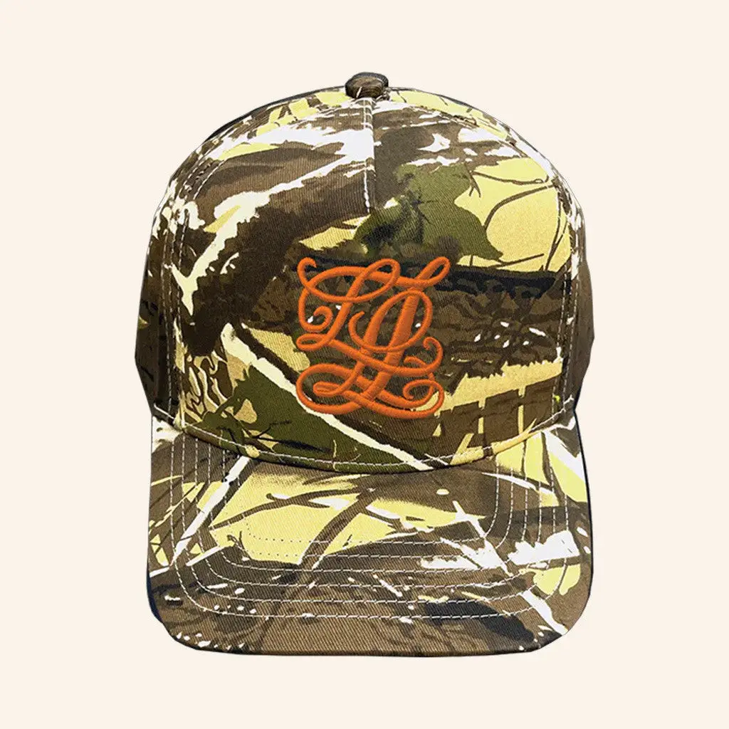 Earl Sweatshirt Merch LLL Embroidered Camo Hat Gift Ideas For Him -WearandDecor