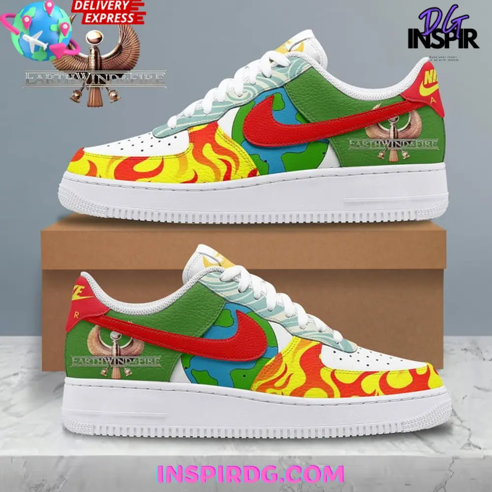 Earth, Wind & Fire Limited Edition Air Force 1 Earth, Wind & Fire Limited Edition Air Force 1 - Image 1