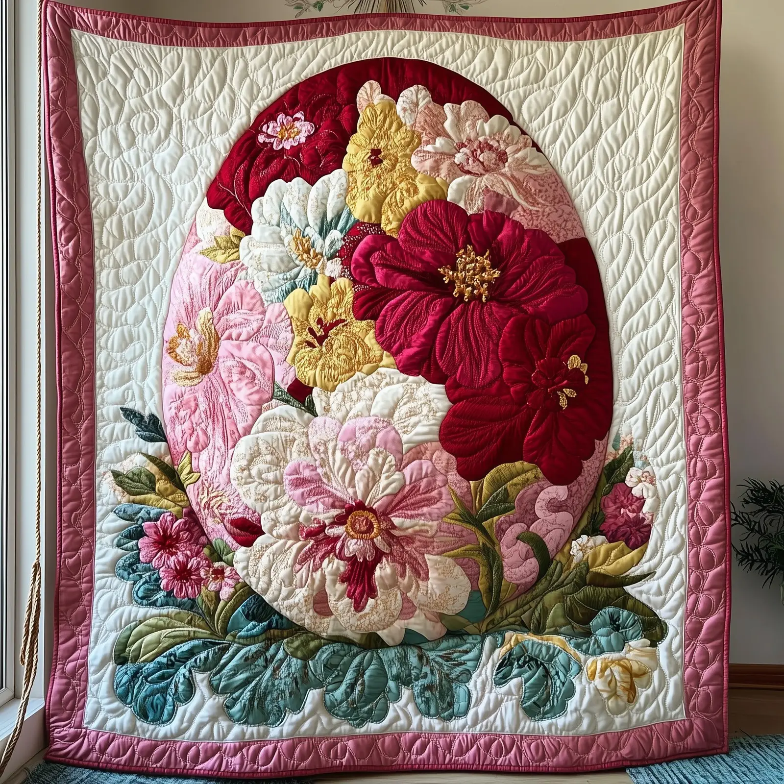 Egg Mystery Quilted Blanket Autumn Inspired Bedroom Great Gifts For Dad