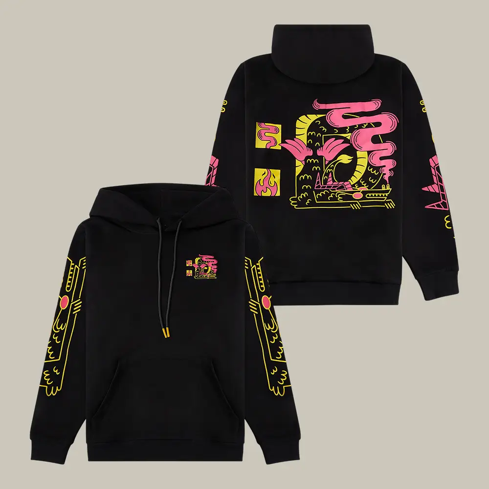 El Dragon Hoodie Dropout Hooded Sweatshirt Unique Present For Enthusiasts El Dragon Hoodie Dropout Hooded Sweatshirt Unique Present For Enthusiasts - Image 1