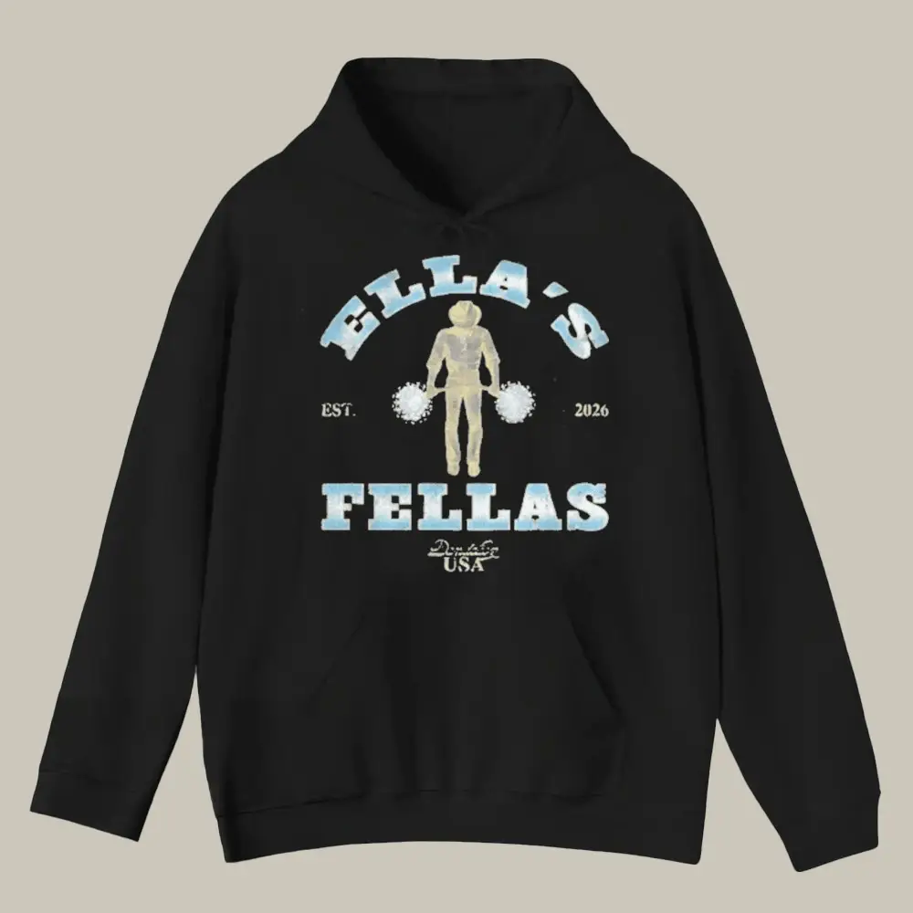 Ella's Fellas 2026 Country Tour Hoodie Music Apparel Ella Langley Lover Gift For Her