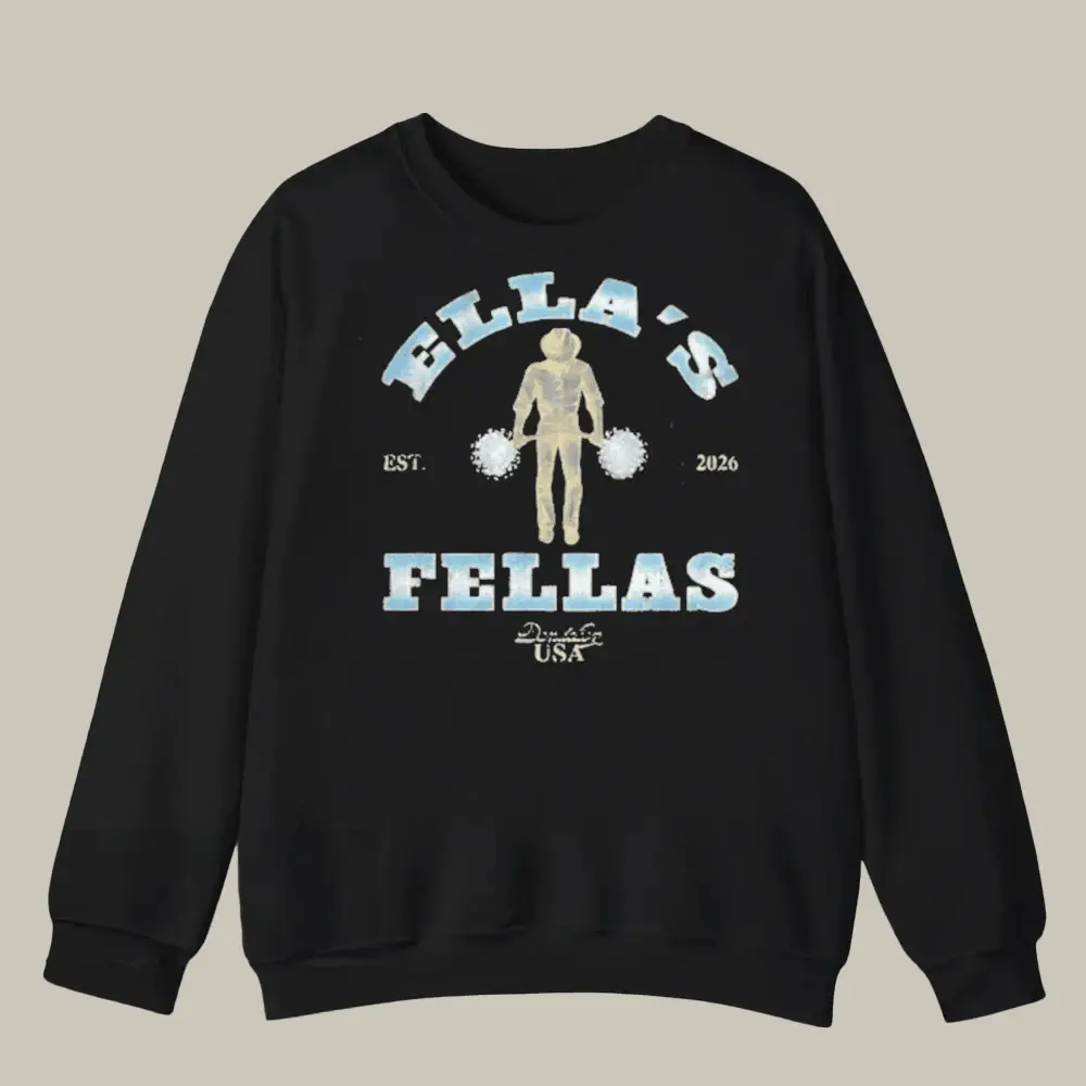 Ella's Fellas 2026 Country Tour Sweatshirt Ella Langley Apparel Music Lover Gift For Girlfriend