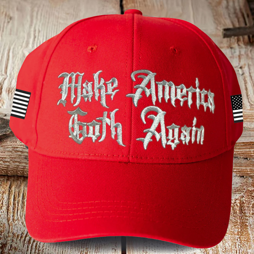 Elon Musk Dark Maga Hat Make America Roth Again Embroidered Red Hat Trump Merch Maga 2024