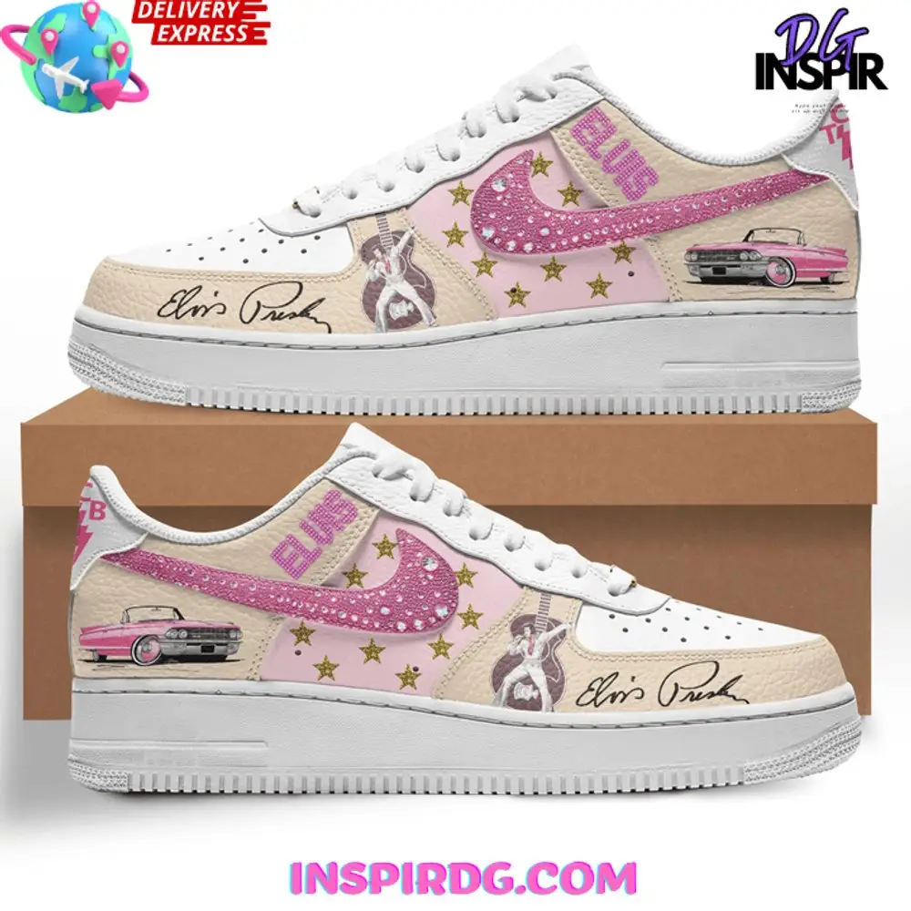 Elvis Presley Rock Roll Royalty Limited Edition Air Force 1