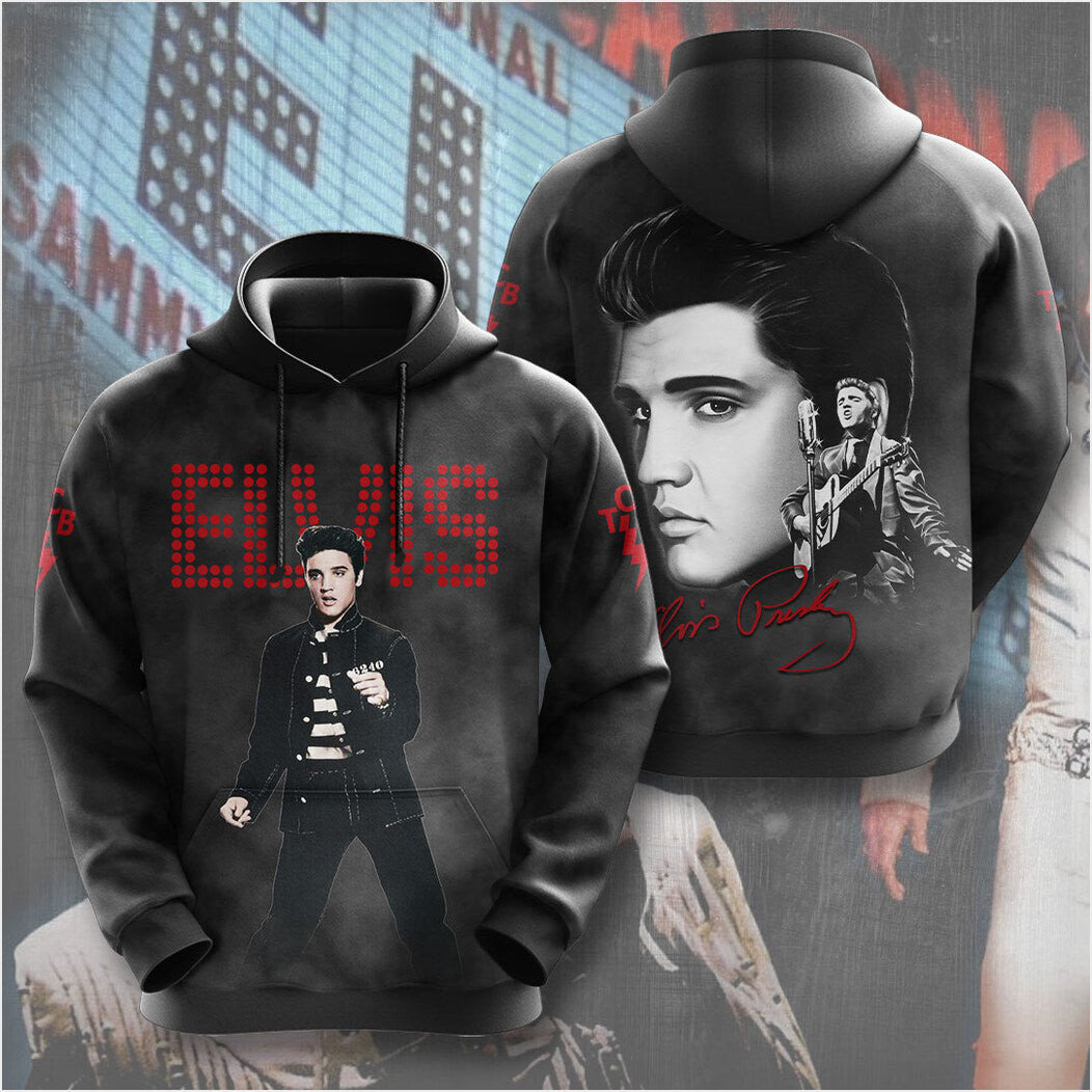 Elvis Presley Week Blue Suede Shoes Hoodie Gifts For Him Merch Clothing