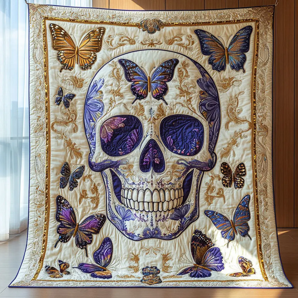 Emerald Wing Quilt Charming Quilt Blanket Gift for Festive Spirit