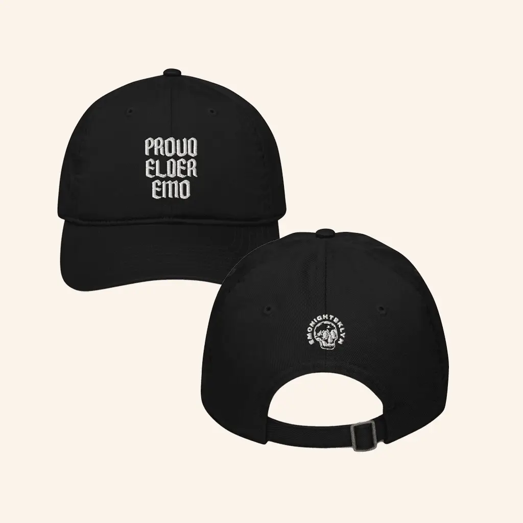 Emonightbk Merch Proud Elder Emo Embroidered Hat Gifts For Father -WearandDecor Emonightbk Merch Proud Elder Emo Embroidered Hat Gifts For Father -WearandDecor - Image 1